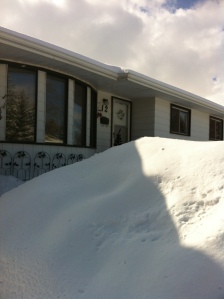 The front of my house.