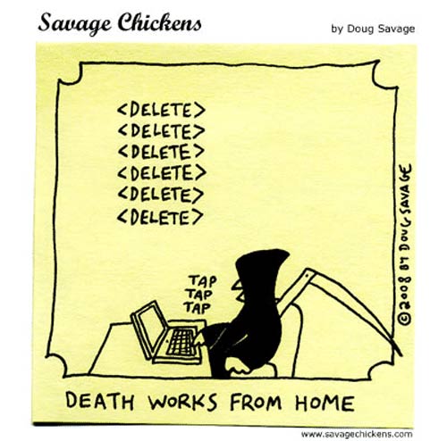 death works from home